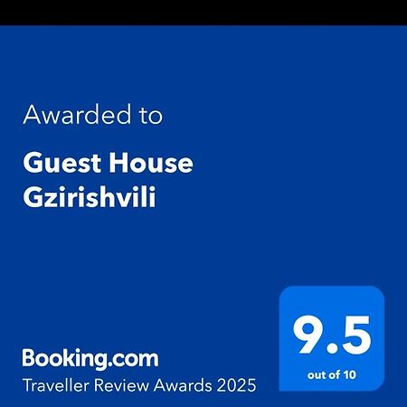 Guest House Gzirishvili Qvareli Exteriör bild